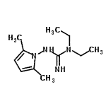 CAS 登录号：787498-19-5， 3-(2,5-二甲基-1H-吡咯-1-基)-1,1-二乙基胍