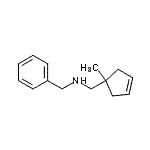 CAS 登录号：787513-56-8， N-苄基-1-(1-甲基-3-环戊烯-1-基)甲胺