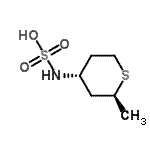 CAS 登录号：787517-18-4， [(2S,4R)-2-甲基四氢-2H-噻喃-4-基]氨基磺酸