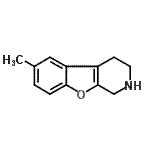 CAS 登录号：787536-23-6， 6-甲基-1,2,3,4-四氢[1]苯并呋喃并[2,3-c]吡啶