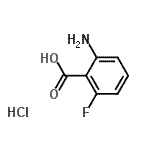 CAS#: 78755-93-8, 2-Amino-6-fluoro-benzoic acid hydrochloride