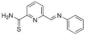 CAS 登录号：78797-13-4， 6-(苯基亚胺甲基)吡啶-2-硫代甲酰胺