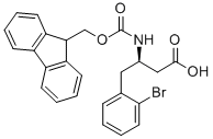 CAS#: 788149-96-2, Fmoc-(R)-3-Amino-4-(2-Bromo-Phenyl)-Butyric Acid