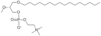 CAS#: 78858-44-3, [(2R)-3-Hexadecoxy-2-Methoxypropyl] 2-Trimethylazaniumylethyl Phosphate