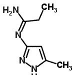 CAS 登录号：788794-68-3， (1E)-N'-(5-甲基-1H-吡唑-3-基)丙脒