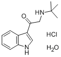 CAS#: 78907-16-1, 3-(Tert-Butylamino)Acetylindole Hydrochloride Hydrate