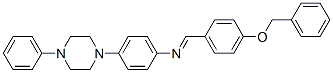 CAS 登录号：78932-95-3， 1-[4-(苯基甲氧基)苯基]-N-[4-(4-苯基哌嗪-1-基)苯基]甲亚胺