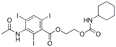 CAS 登录号：78969-69-4， 2-(环己基氨基甲酰氧基)乙基3-乙酰氨基-2,4,6-三碘苯甲酸酯