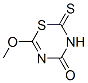 CAS 登录号：78972-51-7， 2-甲氧基-6-硫代-1,3,5-噻二嗪-4-酮