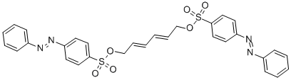 CAS#: 78991-75-0, 2,4-Hexadiyne-1,6-diyl Bis(4-Phenylazobenzenesulfonate)