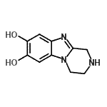 CAS 登录号：790162-01-5， 1,2,3,4-四氢吡嗪并[1,2-a]苯并咪唑-7,8-二醇