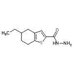 CAS 登录号：790263-70-6， 5-乙基-4,5,6,7-四氢-1-苯并噻吩-2-甲酰肼