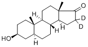 CAS#: 79037-35-7, 5alpha-Androstan-3beta-Ol-17-One-16,16-D2