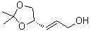 CAS 登录号：79060-23-4， (2E)-3-[(4S)-2,2-二甲基-1,3-二氧戊环-4-基]-2-丙烯-1-醇