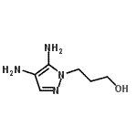 CAS 登录号：790652-93-6， 3-(4,5-二氨基-1H-吡唑-1-基)-1-丙醇