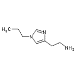 CAS 登录号：790707-11-8， 2-(1-丙基-1H-咪唑-4-基)乙胺