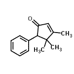 CAS 登录号：790712-42-4， 3,4,4-三甲基-5-苯基-2-环戊烯-1-酮