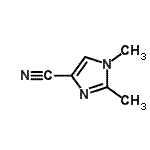 CAS 登录号：79080-38-9， 1,2-二甲基-1H-咪唑-4-甲腈