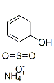 CAS 登录号：79093-71-3， 2-羟基-4-甲基苯磺酸铵