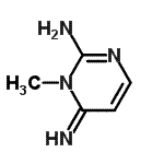 CAS 登录号：791015-63-9， 6-亚氨基-1-甲基-1,6-二氢-2-嘧啶胺