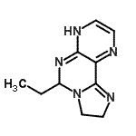 CAS 登录号：791031-83-9， 6-乙基-4,6,8,9-四氢咪唑并[1,2-c]蝶啶