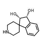 CAS 登录号：791042-20-1， (2S,3R)-2,3-二氢螺[茚-1,4'-哌啶]-2,3-二醇