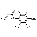 CAS 登录号：791104-87-5， N-(2,5-二羟基-3,4,6-三甲基苯基)丙烯酰胺