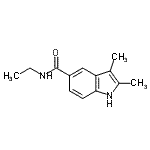 CAS 登录号：791128-20-6， N-乙基-2,3-二甲基-1H-吲哚-5-甲酰胺