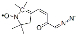 CAS#: 79114-73-1, (Z)-3-(4-Diazo-3-Oxo-1-Butenyl)-2,5-Dihydro-2,2,5,5-Tetramethyl-1H-Pyrrol-1-Yloxy