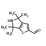 CAS 登录号：791591-64-5， 4,4,6,6-四甲基-5,6-二氢-4H-噻吩并[2,3-c]吡咯-2-甲醛