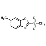 CAS 登录号：791594-35-9， 6-甲基-2-(甲基磺酰基)-1,3-苯并恶唑