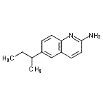 CAS 登录号：791595-94-3， 6-仲-丁基-2-喹啉胺