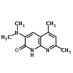 CAS#: 791723-11-0, 3-(Dimethylamino)-5,7-dimethyl-1,8-naphthyridin-2(1H)-one