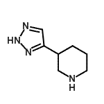 CAS 登录号：791756-84-8， 3-(2H-1,2,3-三唑-4-基)哌啶
