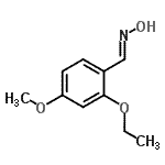 CAS 登录号：791767-33-4， (E)-1-(2-乙氧基-4-甲氧基苯基)-N-羟基甲亚胺