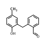 CAS 登录号：791821-95-9， 2-(2-羟基-5-甲基苄基)苯甲醛