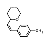 CAS 登录号：791823-87-5， 2-[(Z)-2-(4-甲基苯基)乙烯基]四氢-2H-吡喃