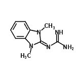 CAS 登录号：792169-06-3， 1-(1,3-二甲基-1,3-二氢-2H-苯并咪唑-2-亚基)胍