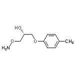 CAS 登录号：792177-83-4， (2R)-1-(氨基氧基)-3-(4-甲基苯氧基)-2-丙醇