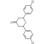 CAS#: 79223-80-6, 2,6-Bis(4-chlorophenyl)tetrahydro-4H-thiopyran-4-one