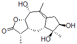 CAS 登录号：79236-42-3， (1S,3aS,4R,7R,8S,8aR,9aR)-4,7,8-三羟基-1,5,8-三甲基-1,3a,4,6,7,8a,9,9a-八氢薁并[5,6-d]呋喃-2-酮