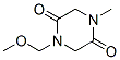 CAS#: 79247-68-0, 1-(Methoxymethyl)-4-Methyl-2,5-Piperazinedione