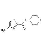 CAS#: 792859-18-8, 4-{[(4-Methyl-1,3-thiazol-2-yl)carbonyl]oxy}morpholine