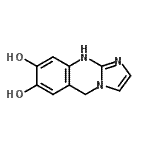 CAS 登录号：79288-21-4， 1,5-二氢咪唑并[2,1-b]喹唑啉-7,8-二醇