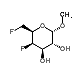 CAS 登录号：79291-95-5， 甲基4,6-二脱氧-4,6-二氟-alpha-D-吡喃半乳糖苷