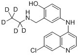 CAS#: 79352-78-6, N-Desethyl Amodiaquine DiHydrochloride