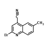 CAS 登录号：793619-69-9， 2-溴-6-甲基-4-喹啉甲腈