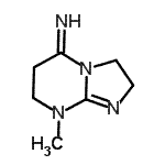CAS 登录号：793626-18-3， 8-甲基-2,6,7,8-四氢咪唑并[1,2-a]嘧啶-5(3H)-亚胺