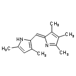 CAS 登录号：793656-24-3， 3,5-二甲基-2-[(Z)-(3,4,5-三甲基-2H-吡咯-2-亚基)甲基]-1H-吡咯