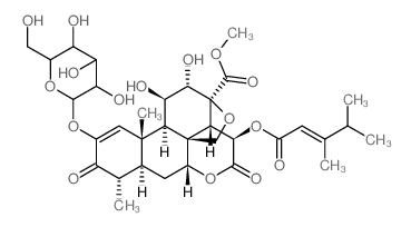 CAS 登录号：79439-85-3， 抗痢鸦胆子甙A